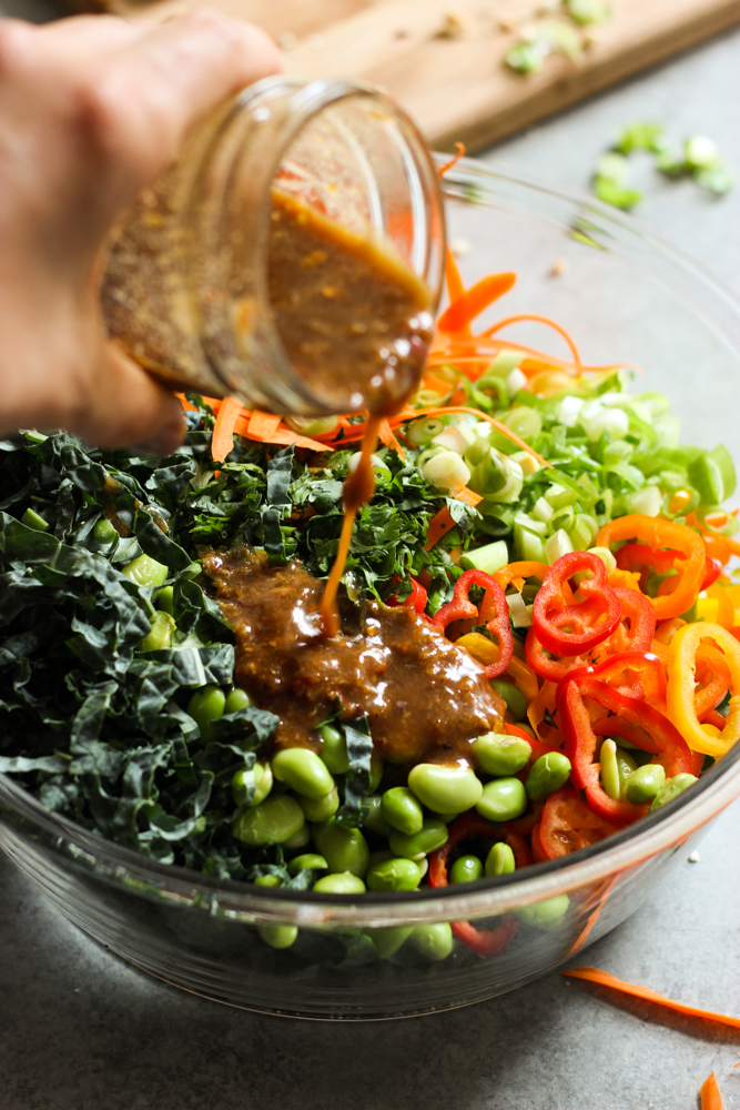 Thai Peanut Chili Vinaigrette of Plants on My Plate - Recipefy