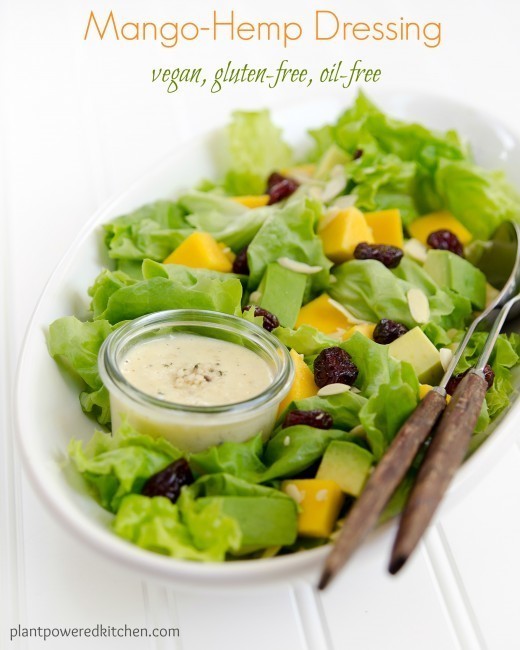 Mango-Hemp Dressing de Plants on My Plate - Recipefy