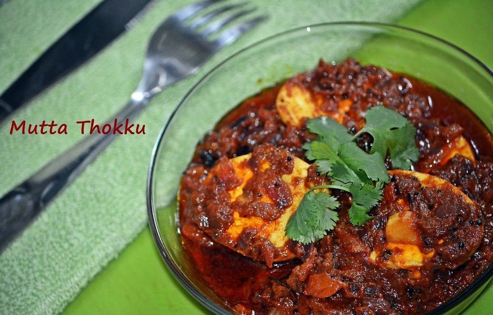 Egg Thokku Recipe de Mithra - Recipefy