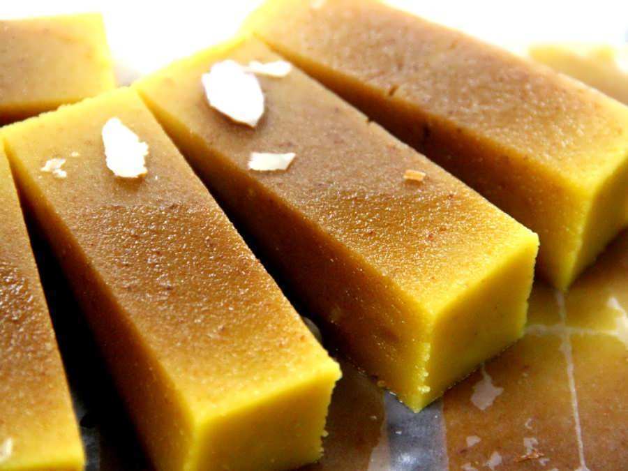 Mysore Pak Recipe in Tamil di Mithra - Recipefy