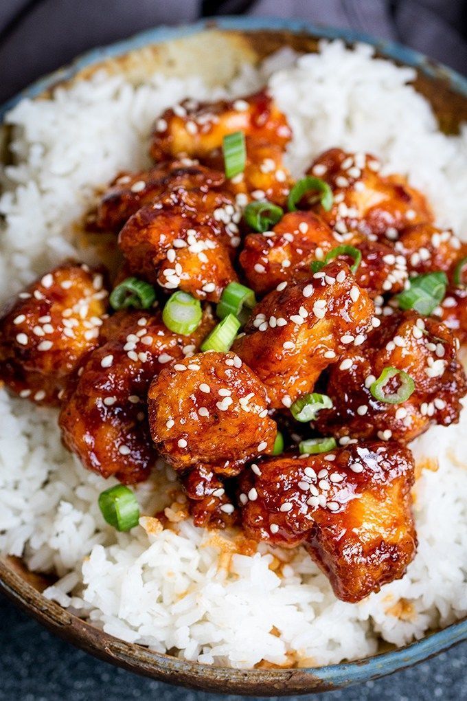 Crispy Sesame Chicken with a Sticky Asian Sauce of Kelly Barton - Recipefy
