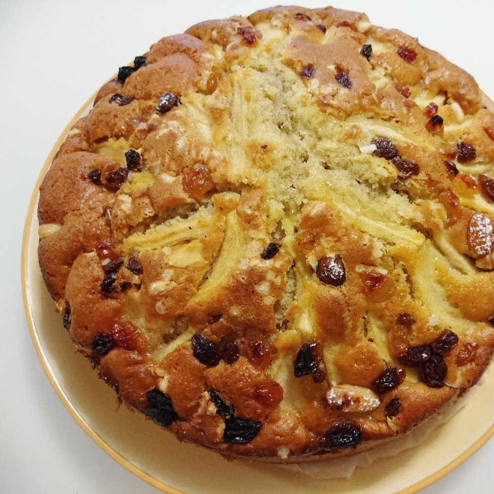 Torta di mele, cannella e frutta secca de la.dani.a.cookingwithlove❤️ - Recipefy