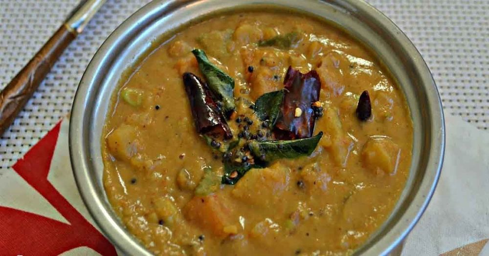 Kadamba Sambar Sadam de Mithra - Recipefy