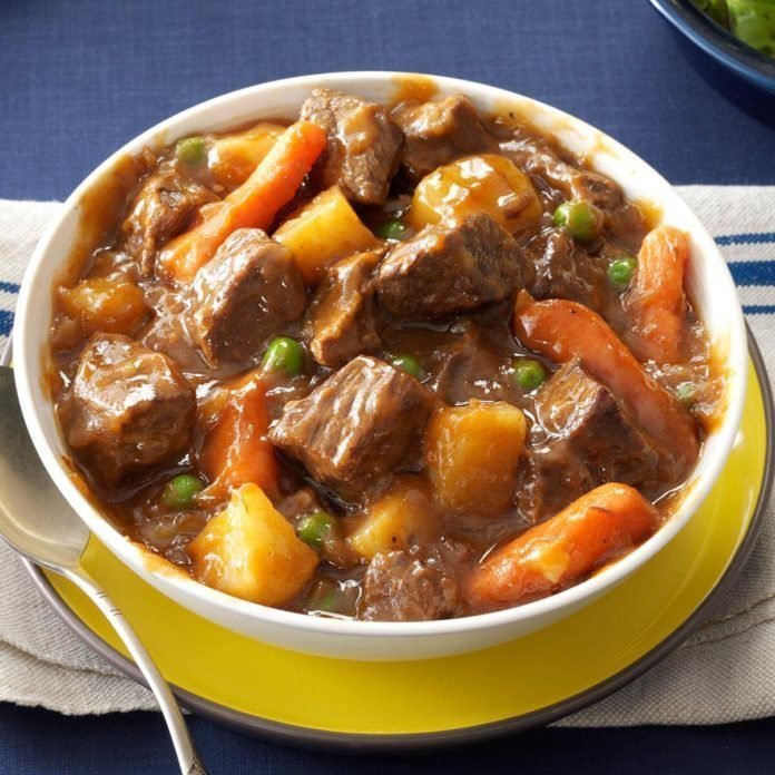 Slow Cooker Beef Vegetable Stew of Ashley - Recipefy