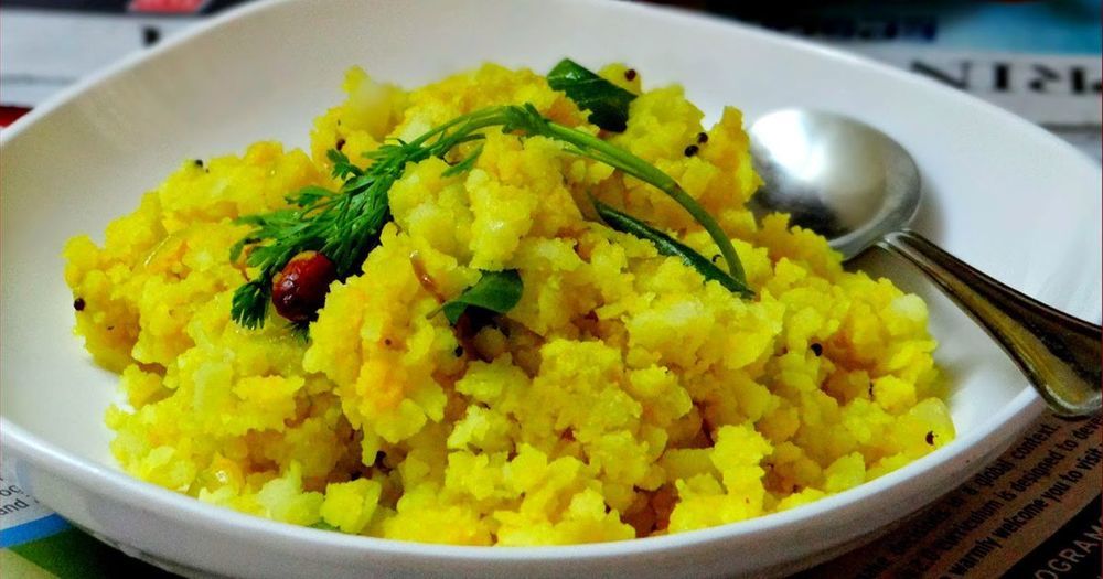 Onion Poha Recipe de Mithra - Recipefy