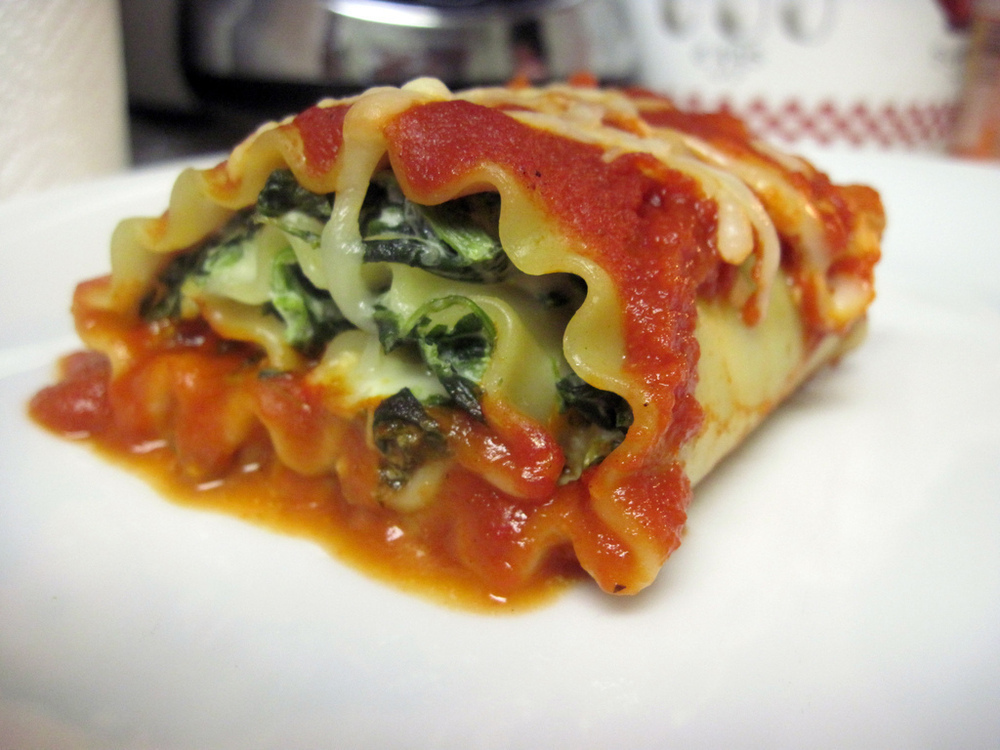 Spinach lasagna rolls de Martha Scott - Recipefy