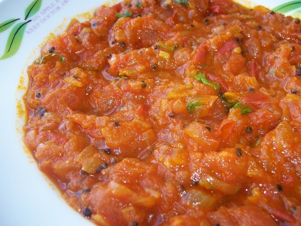 Tomato Gojju Recipe of Mithra - Recipefy