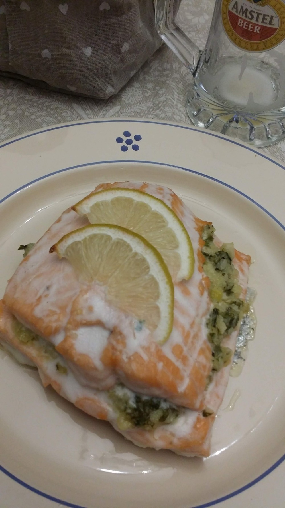 SALMONE AL FORNO CON MANDORLE of Marina Marini - Recipefy