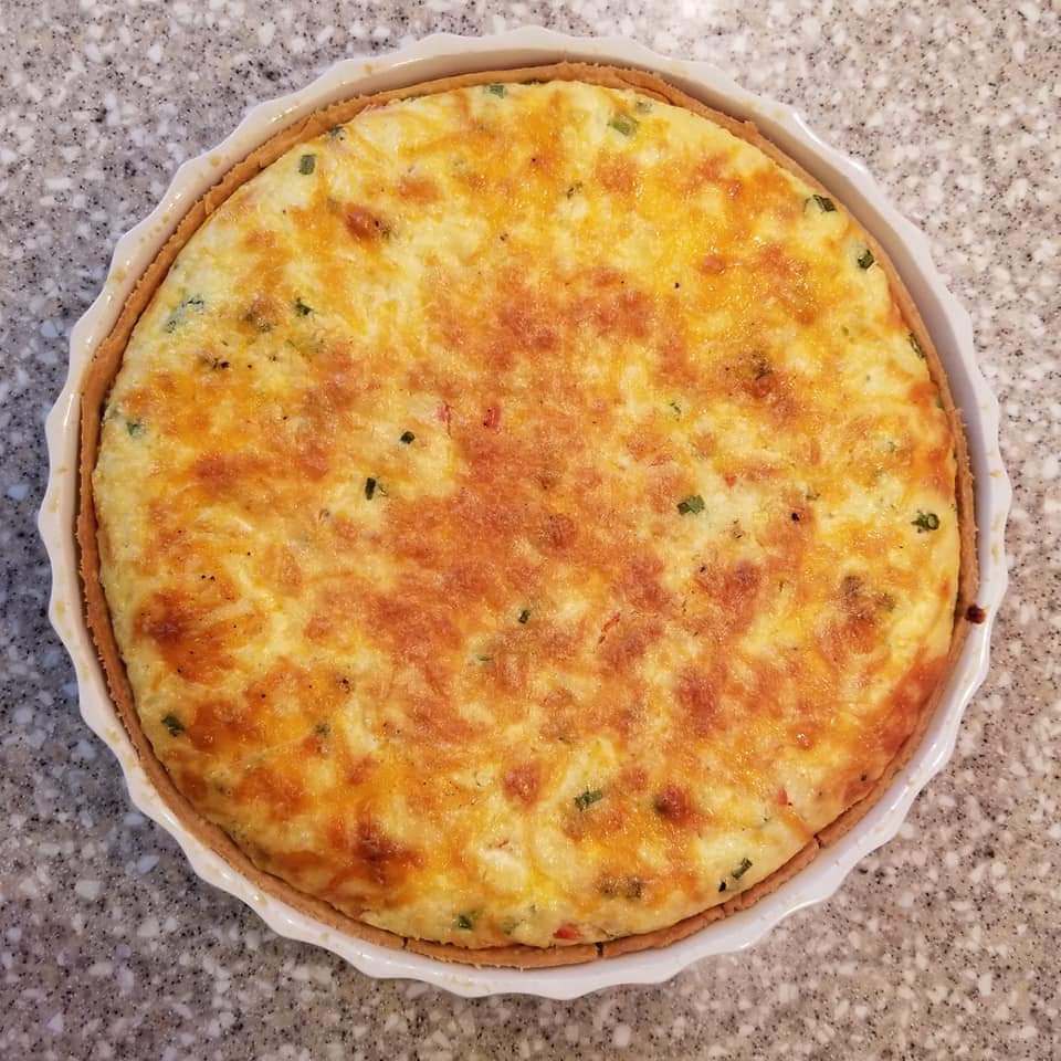 Veggie Quiche di Luke - Recipefy