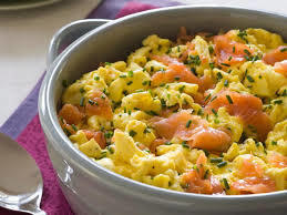 Lina's Smoked Salmon Scrambled Eggs of Kelly Barton - Recipefy