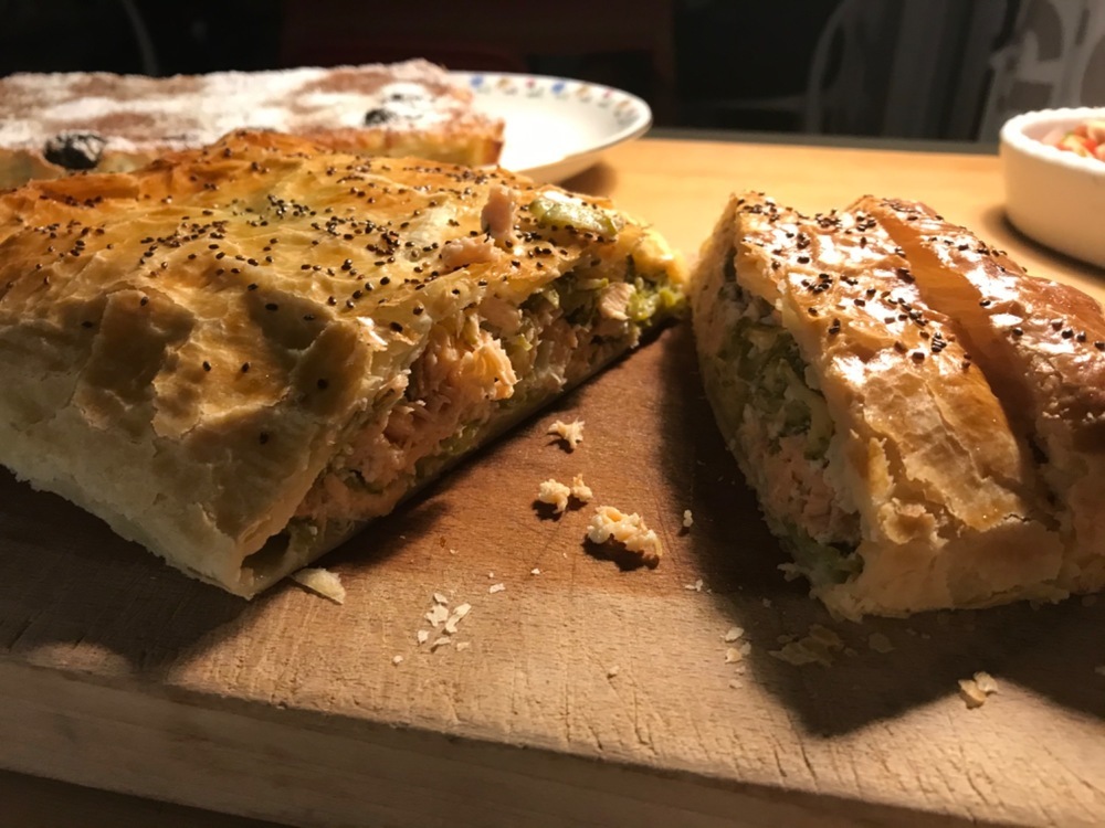 STRUDEL AL SALMONE E ZUCCHINE de Marina Marini - Recipefy