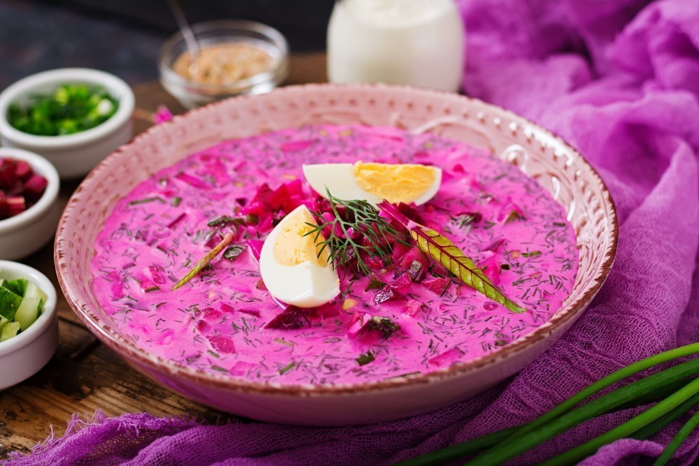 Delicious Beetroot soup Recipe of Adon Djov - Recipefy