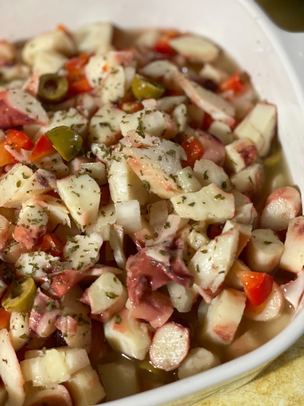 Ensalada de Pulpo of Maira Torres - Recipefy