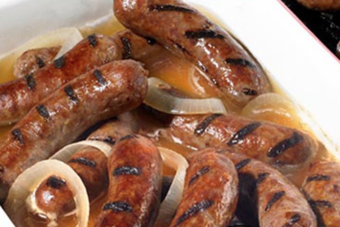 Apple Cider Sausage Bath de Schalene Dagutis - Recipefy