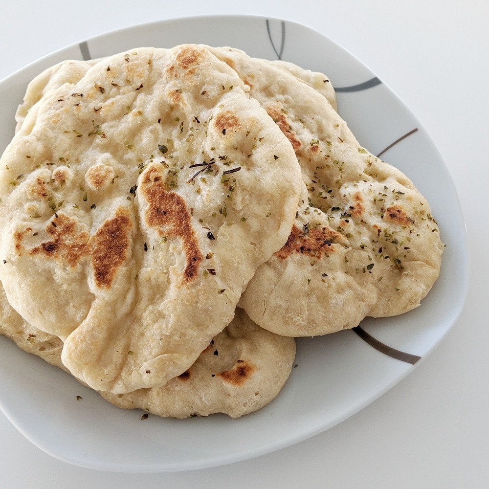 Pane pita greco cotto in padella of la.dani.a.cookingwithlove❤️ - Recipefy