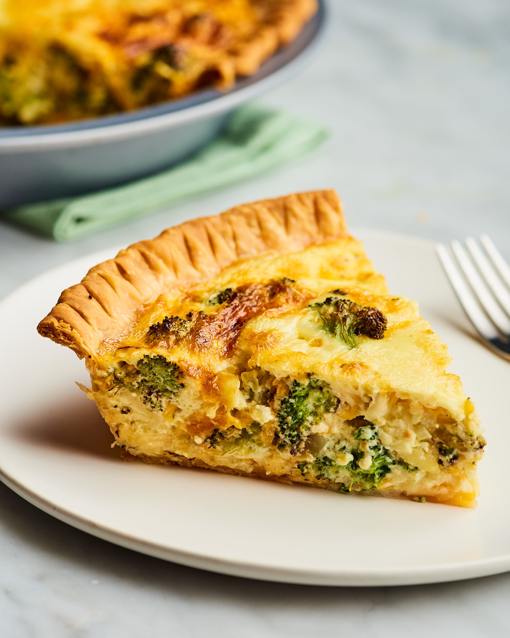 Broccoli Cheddar Quiche of Ashley - Recipefy