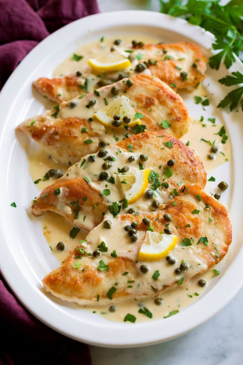 Chicken Piccata de Kelly Barton - Recipefy