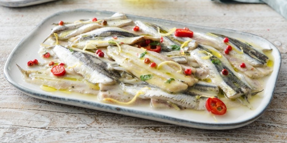 Acciughe marinate al limone of Marina Marini - Recipefy