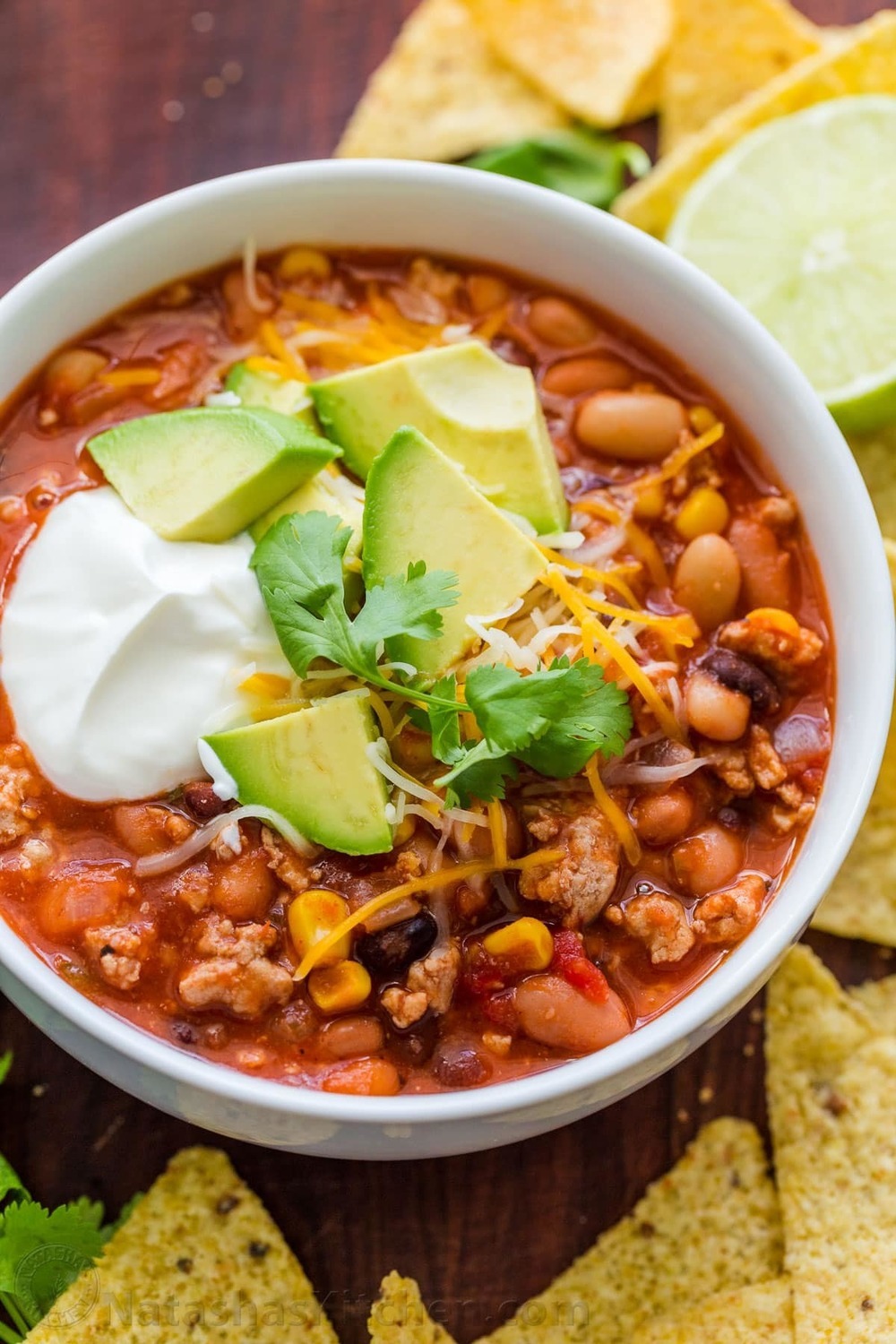 Quick Slow Cooker Turkey Chili de Kelly Barton - Recipefy