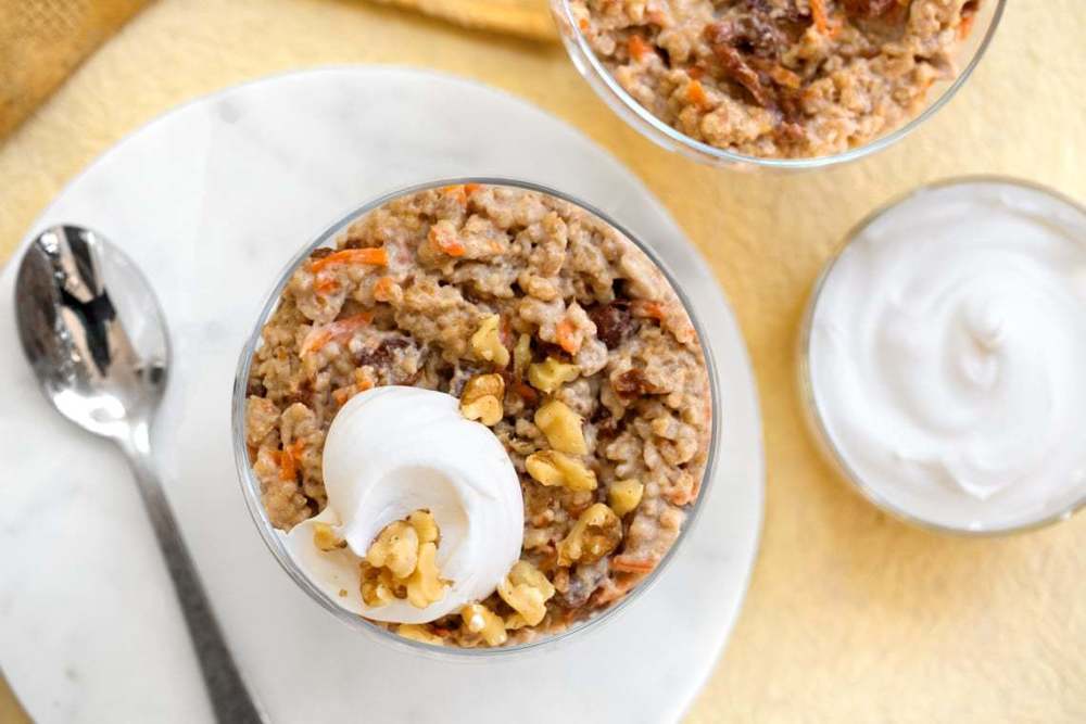 Slow Cooker Carrot Cake Oatmeal of Kelly Barton - Recipefy