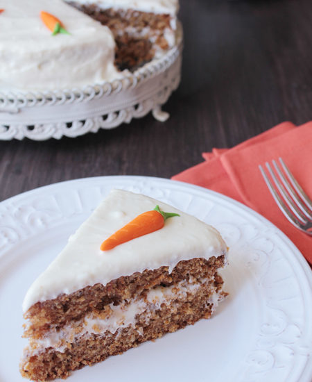 Tarta de zanahorias, nueces, coco y chantilly. of Andrea García Moreno - Recipefy