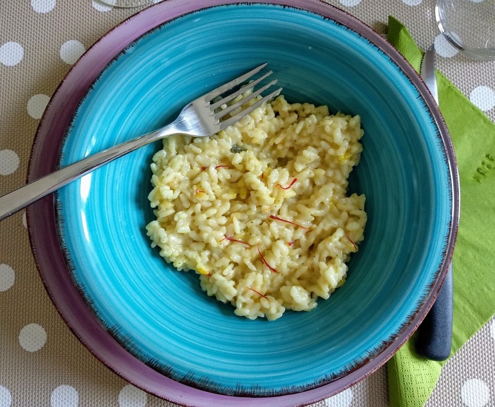 Risotto allo zafferano (alla Milanese) of Alessandra Alvisi - Recipefy