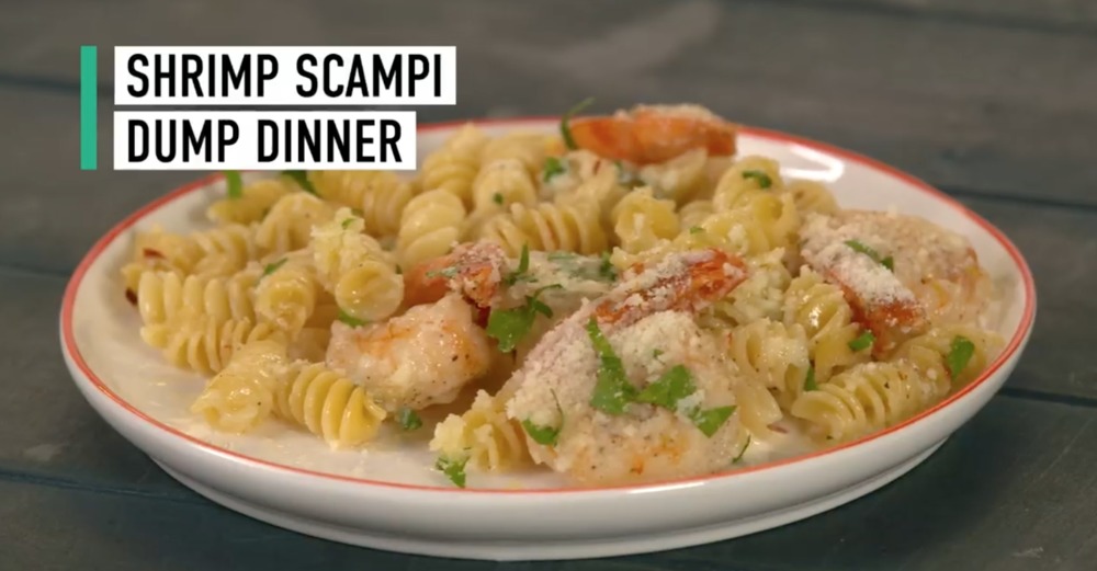 Alfredo Shrimp Scampi Dump Dinner of Schalene Dagutis - Recipefy