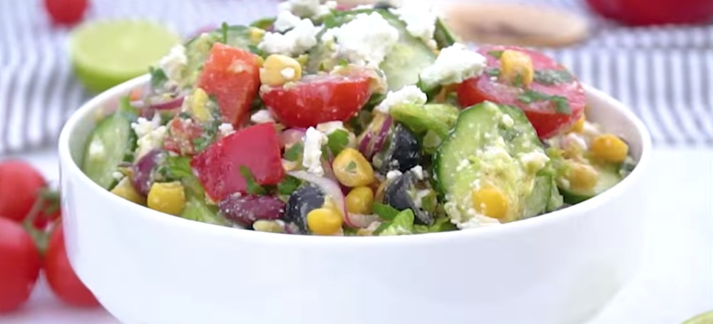 Mexican Salad with Lime Dressing of Schalene Dagutis - Recipefy