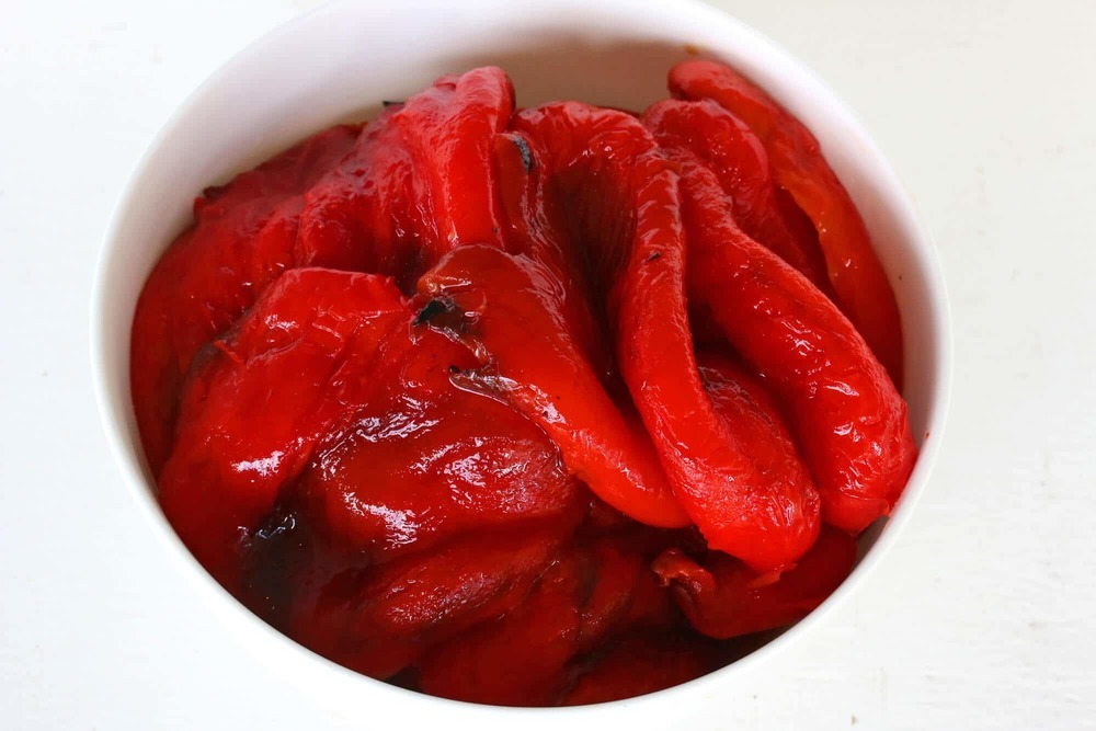 Roasted Red Peppers de Bobby Keillor - Recipefy