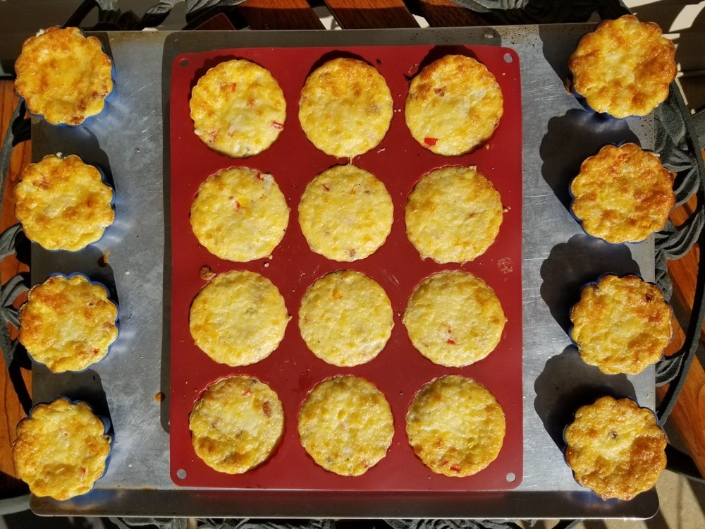 Crustless Miniature Quiche Bianco of Luke - Recipefy