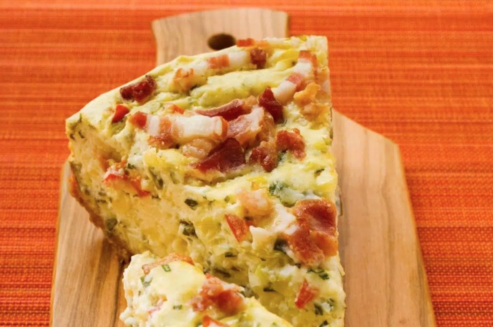Onion and Bacon Quiche de Schalene Dagutis - Recipefy