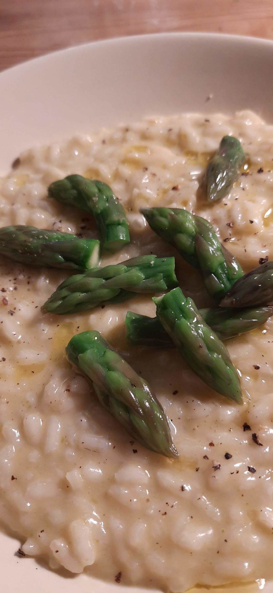 risotto agli asparagi of Marina Marini - Recipefy