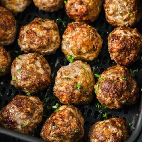Air Fryer Meatballs di Kelly Barton - Recipefy