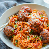 Spaghetti-and-meatballs