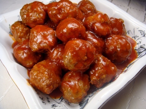 Sweet and sour meatballs of Kelly Barton - Recipefy