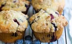 Healthy Blueberry Muffins di Kelly Barton - Recipefy